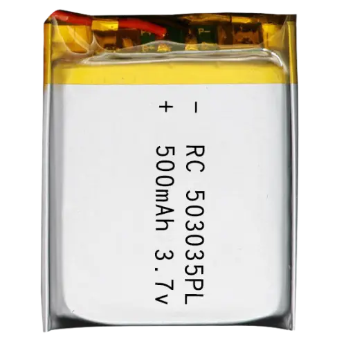 Bateria De Polímero De Lítio 500mAh 3.7V