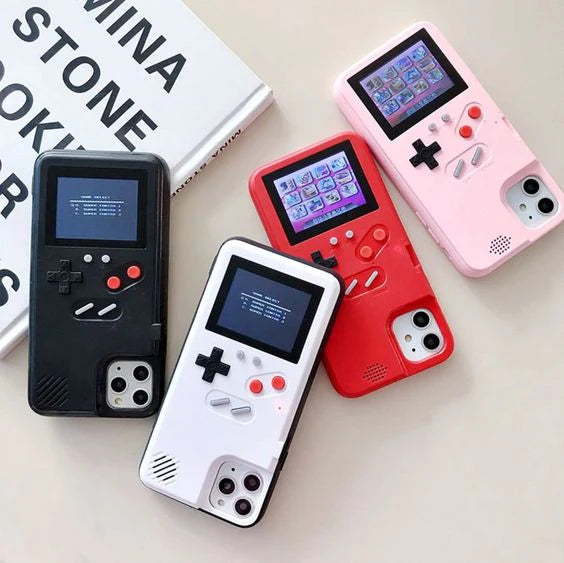 Capa de iPhone RetroCase com MAIS DE 30 JOGOS nostálgicos + CABO USB DE BRINDE!