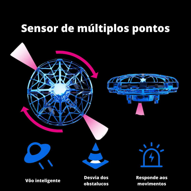 Drone Fly Sensor de Movimento