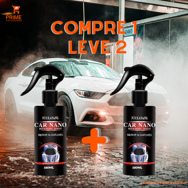 SPRAY REPARADOR NANOCAR PRO - PROMOÇÃO COMPRE 1 LEVE 2 - FRETE GRÁTIS + BRINDE EXCLUSIVO