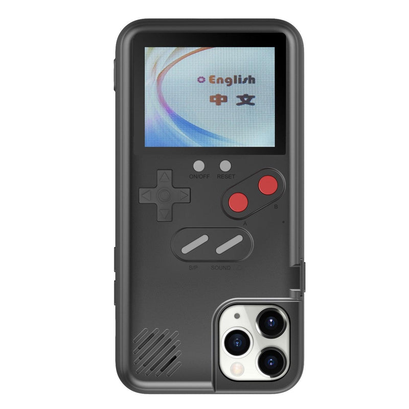 Capa de iPhone RetroCase com MAIS DE 30 JOGOS nostálgicos + CABO USB DE BRINDE!