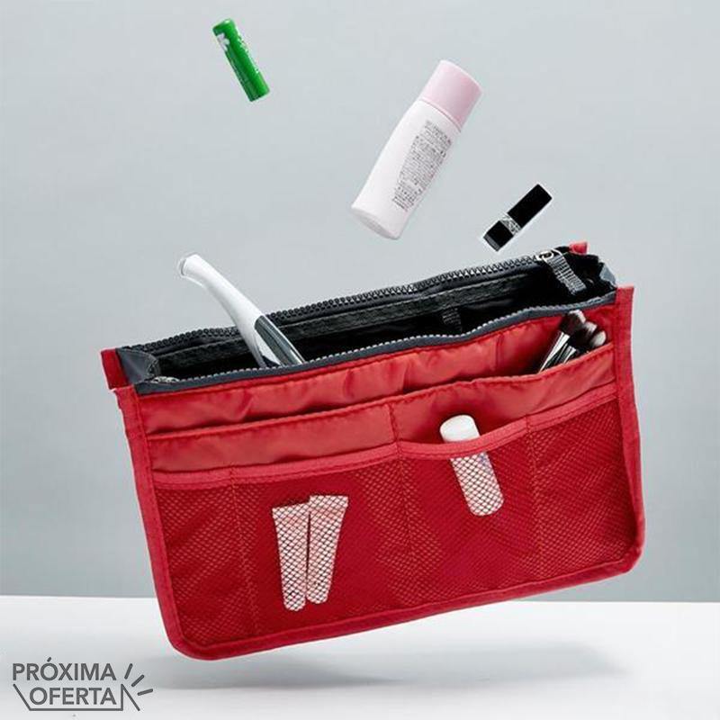 Organizador de Bolsas com Diversos Bolsos - Perfeito para Quem Gosta de Trocar Bolsas Diariamente