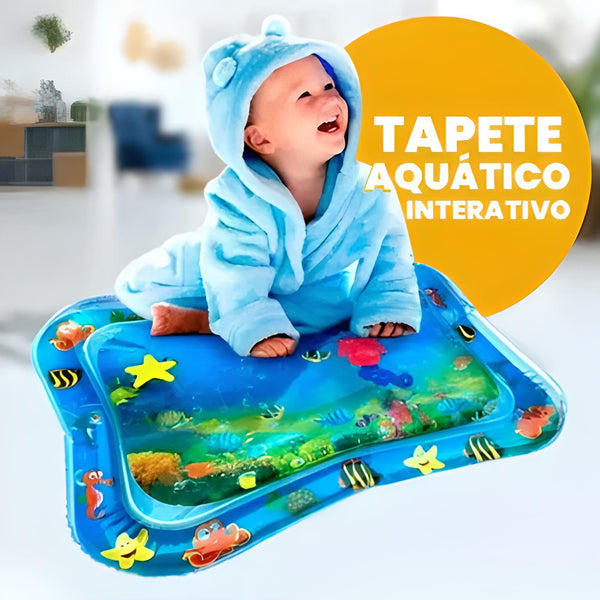 Tapete Sensorial com Água para Bebês